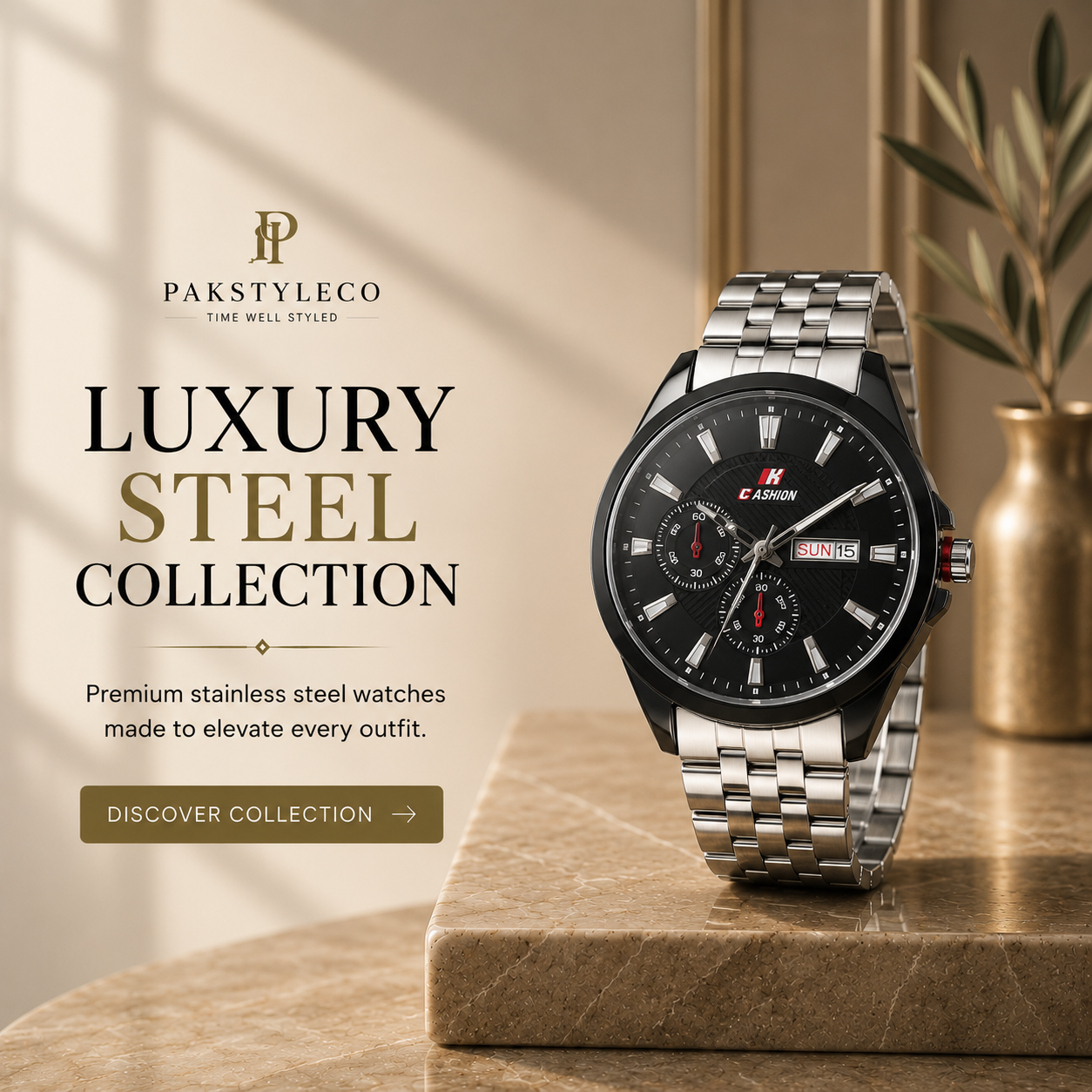 Luxury Steel Collection