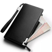 Premium Black Long Wallet for Men