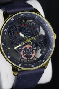 Classic Black Chronograph Watch