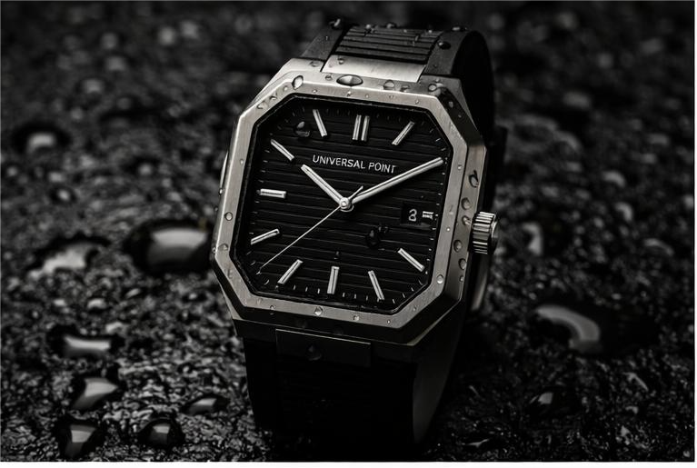 Universal Point UP 1988 Square Dial Watch