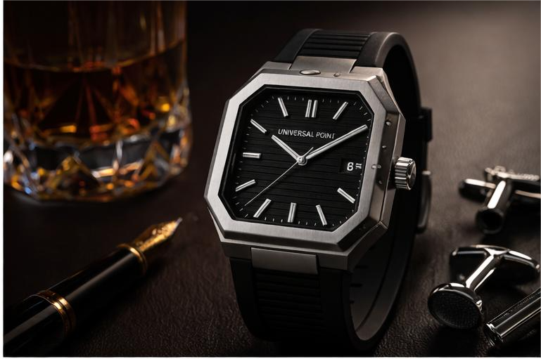 Universal Point UP 1988 Square Dial Watch