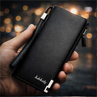 Premium Black Long Wallet for Men