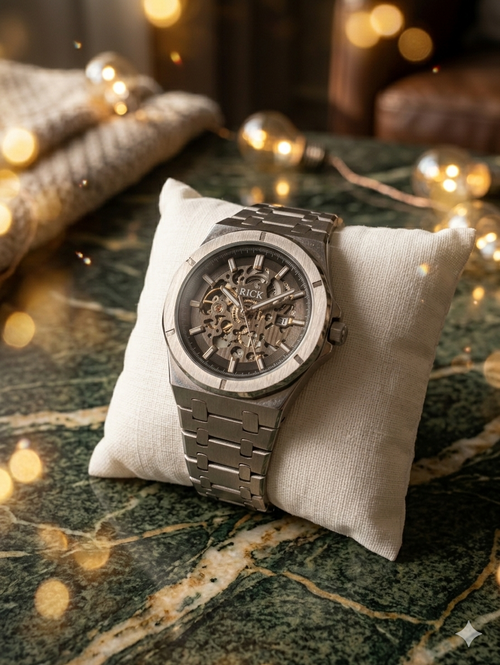 RICK Luxury Skeleton Automatic Men's Watch