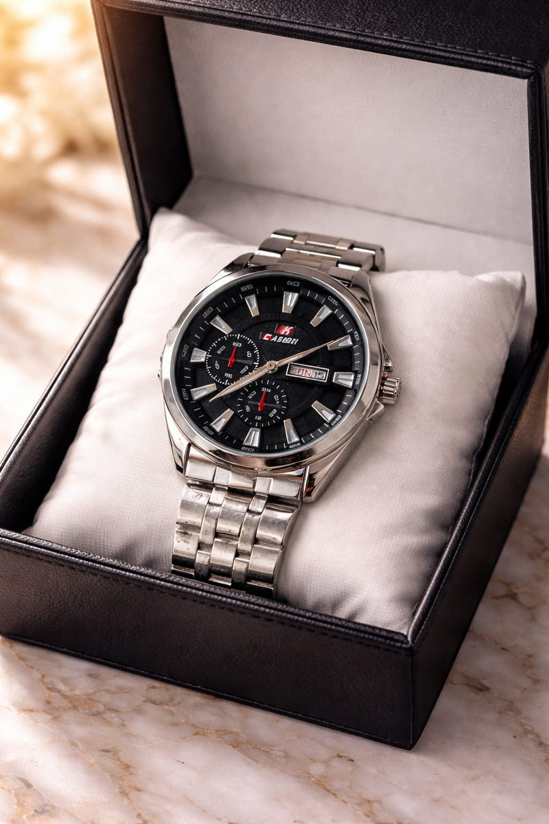 Caseri Men’s Executive Chronograph Style Watch